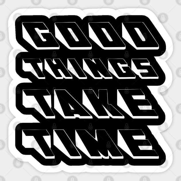 GOOD THINGS Sticker by Soozy 